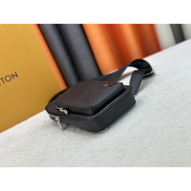 Túi đeo chéo nam LV Avenue Slingbag PM đen 8