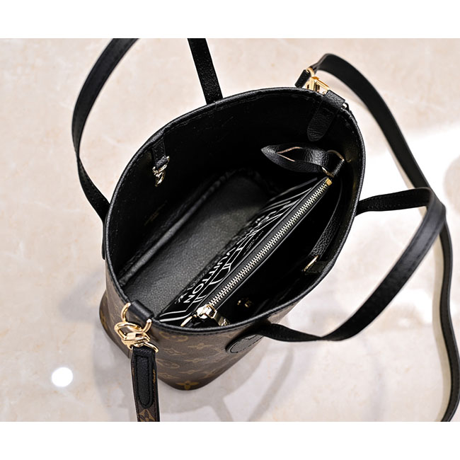 Túi LV Neverfull 2 mặt Bandoulière Inside Out BB 6