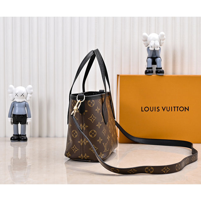 Túi LV Neverfull 2 mặt Bandoulière Inside Out BB 7