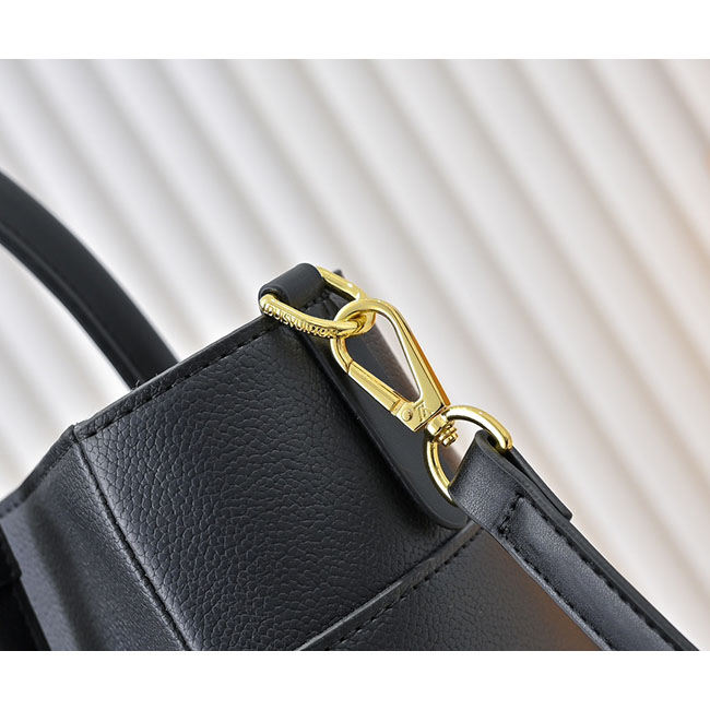 Túi LV On My Side MM đen nâu hàng hiệu 6