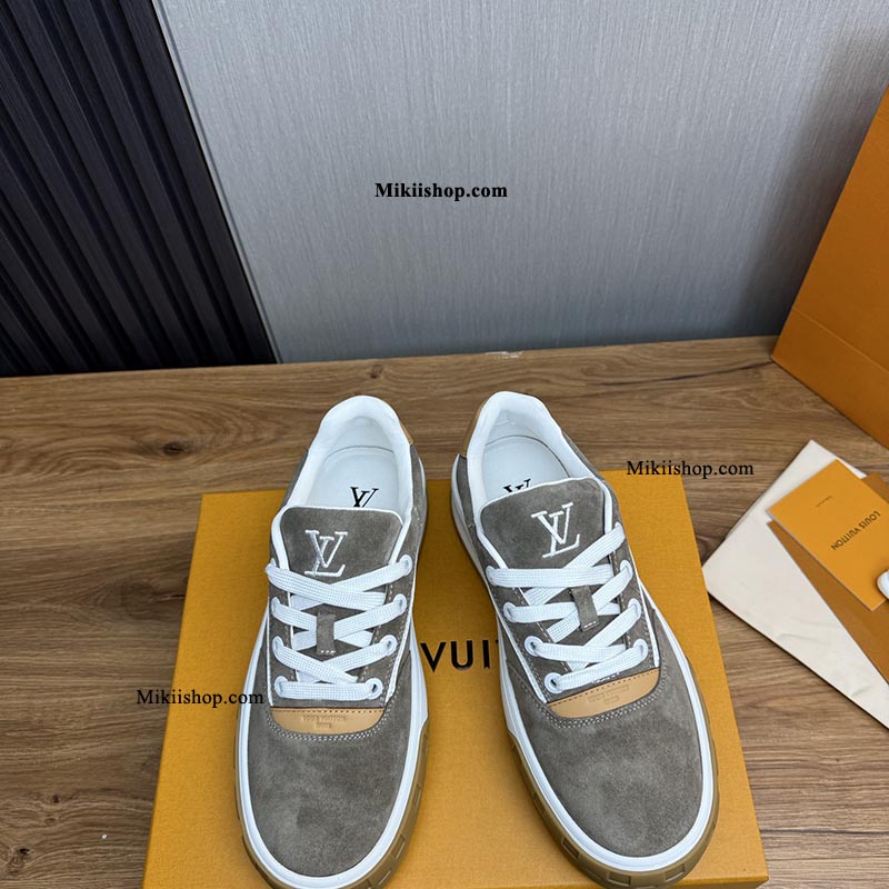 Giày Thể Thao LV Tilted sneaker like auth 5