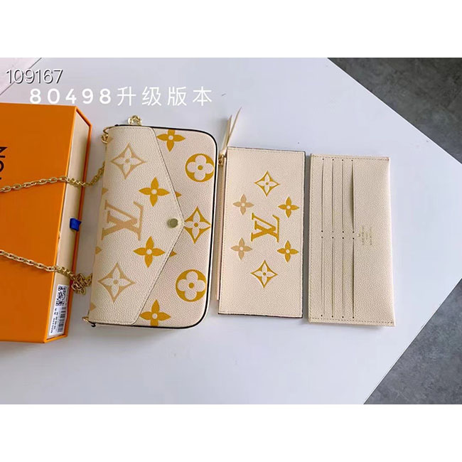 Túi LV Félicie Pochette Monogram be Empreinte TLV080