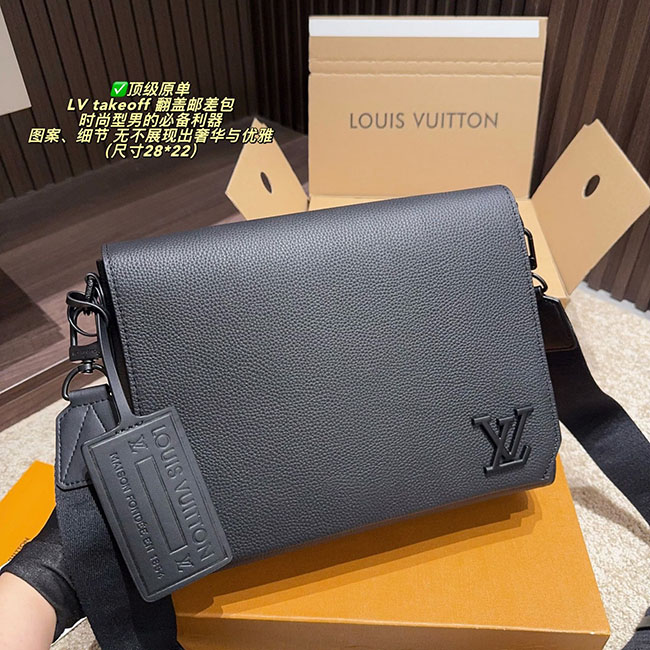 Túi LV Takeoff Messenger Đeo Chéo Nam Like Auth
