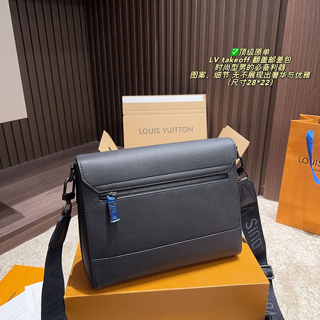 Túi LV Takeoff Messenger Đeo Chéo Nam Like Auth 2
