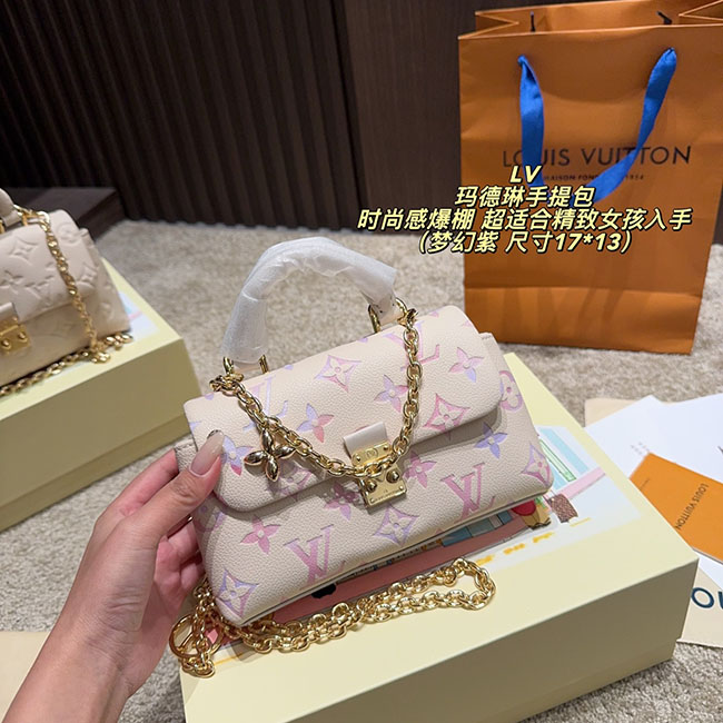 Túi lv Nano Madeleine dập nổi 5 màu TN050