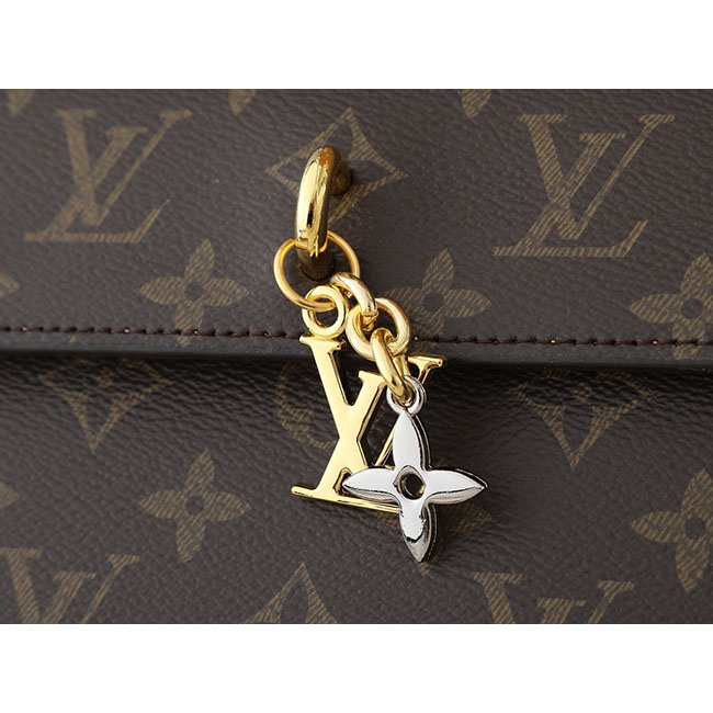 Túi LV Bloom monogram nâu sang trọng 9