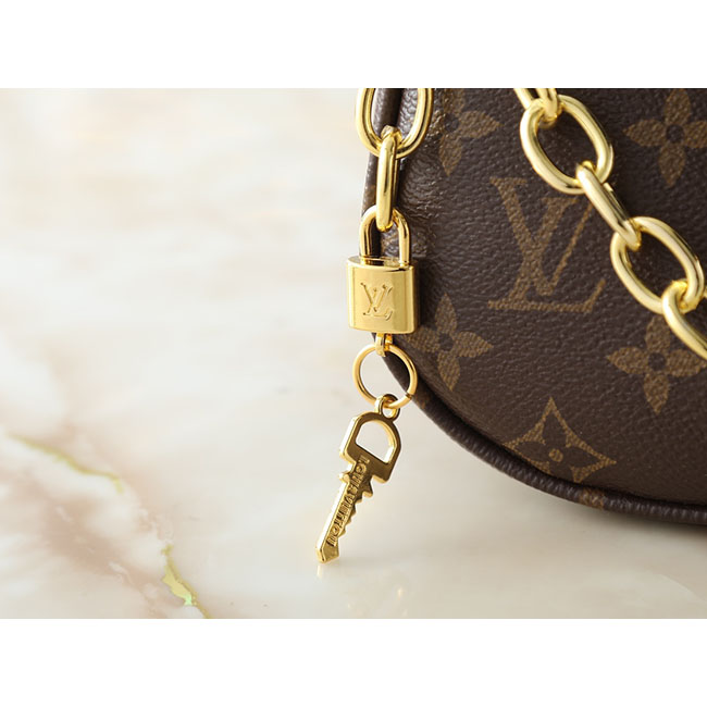 Túi xách LV Catchy PM Monogram Nâu 7