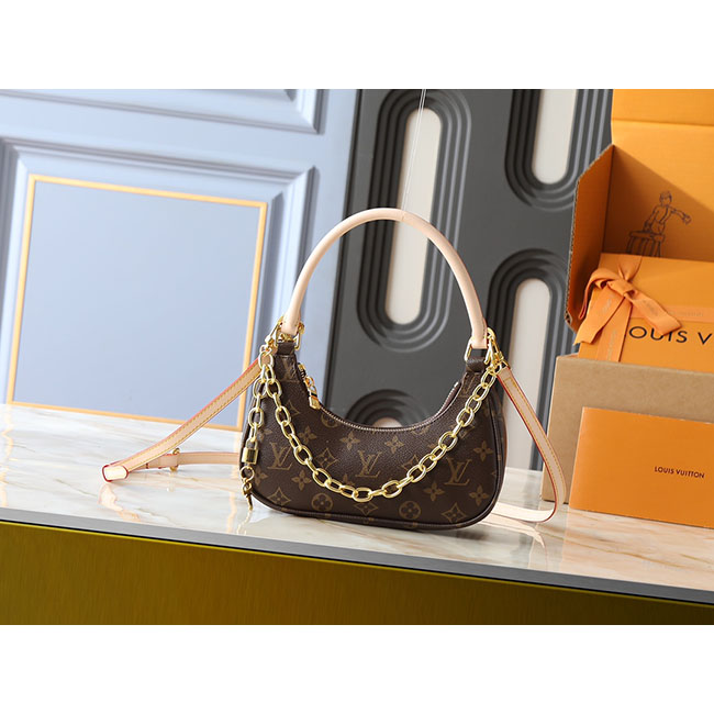 Túi xách LV Catchy PM Monogram Nâu