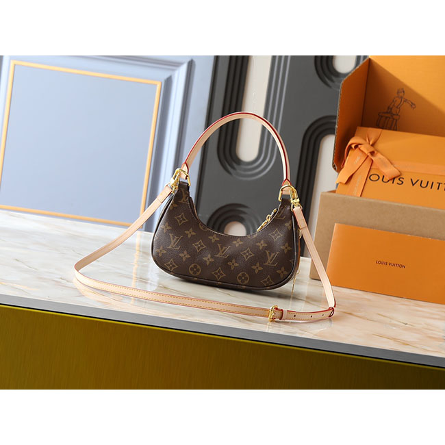 Túi xách LV Catchy PM Monogram Nâu 3