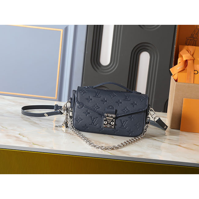 Túi LV Pochette Métis East West xanh than TLV066