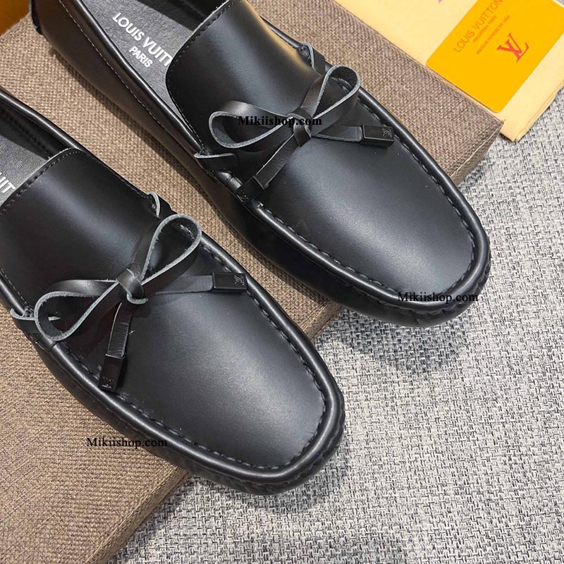 Giày Lười LV Đen Lì Nam Cao Cấp đa dạng mẫu 2