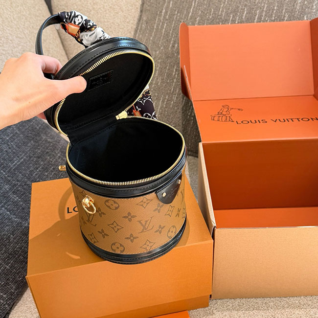 Túi LV Cannes hộp trống tròn hàng hiệu 2