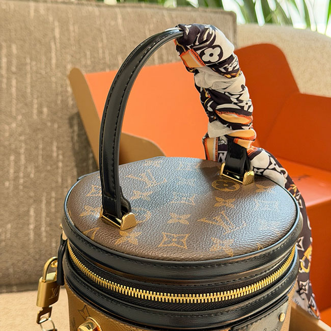 Túi LV Cannes hộp trống tròn hàng hiệu 4