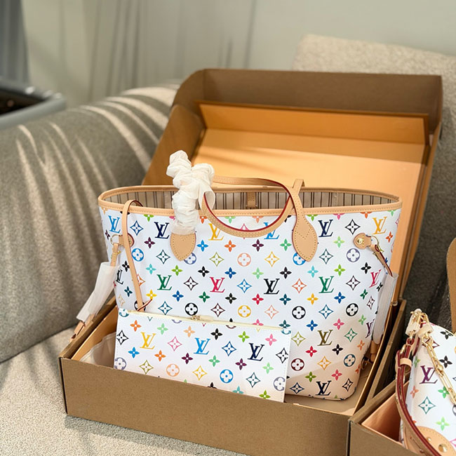 Túi LV Neverfull MM LV x TM TLV195