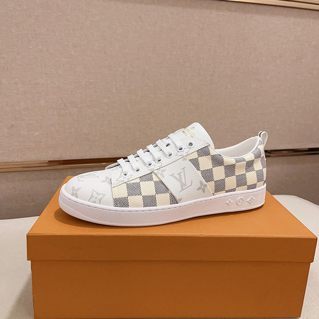 Giày sneaker lv 3 màu caro MK409