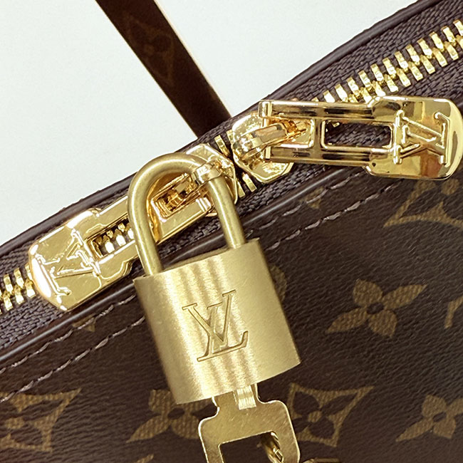 Túi LV Squire East West màu nâu 2