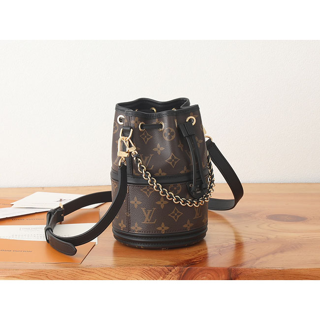 Túi xô LV Canoé Monogram Màu Nâu 5