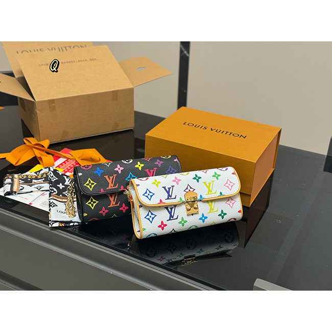 (2 màu)Túi Pochette Camille Monogram LV x TM TLV075
