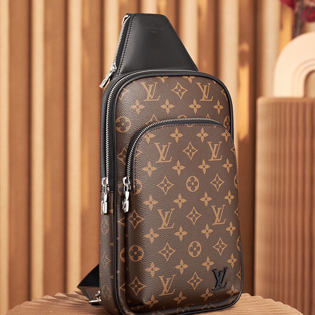 Túi đeo chéo LV Avenue Slingbag nâu TNLV006