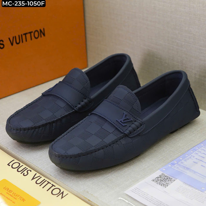 Giày lười lv xanh VIC03 (sẵn)