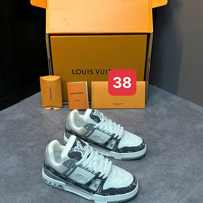 Giày lv trainer like auth VS06 (sẵn)