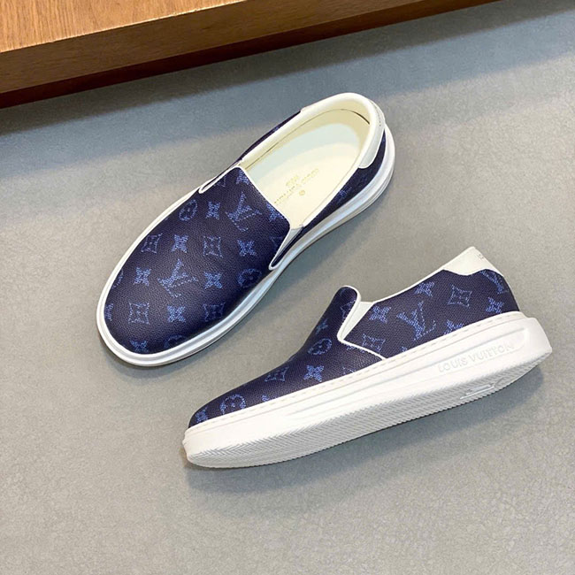 Giày slip on lv MB018